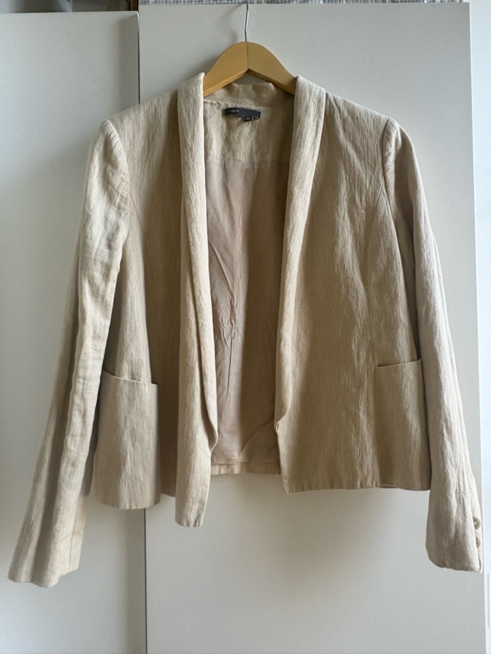 Vince Linen Blend Blazer
